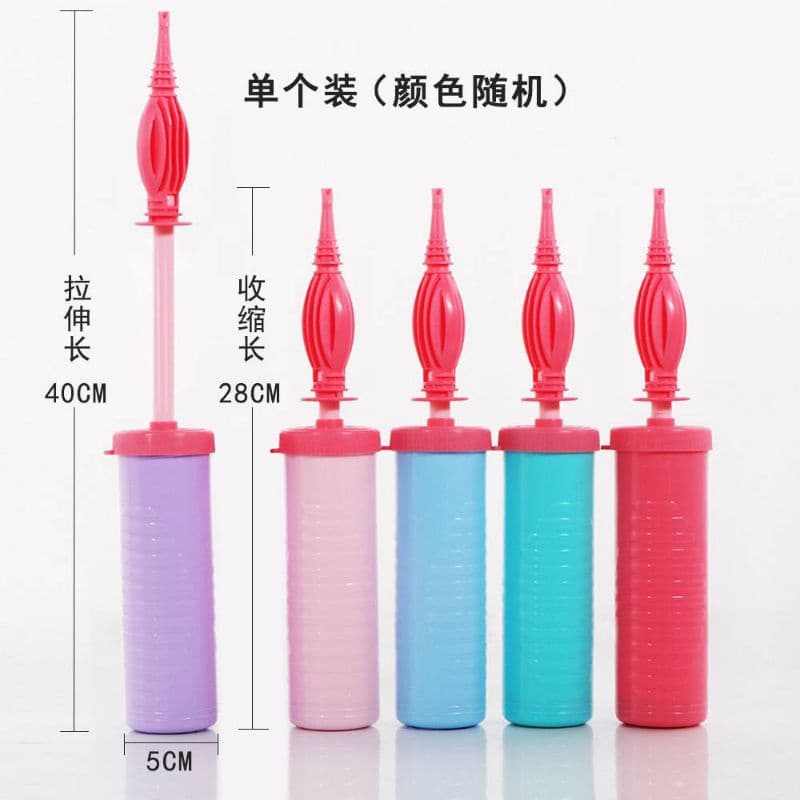กระบอกสูบ สูบลูกโป่ง เกรดA PUM ขนาด 27.5*4.5 cm. สีพาสเทลสดใส รูปที่ 4