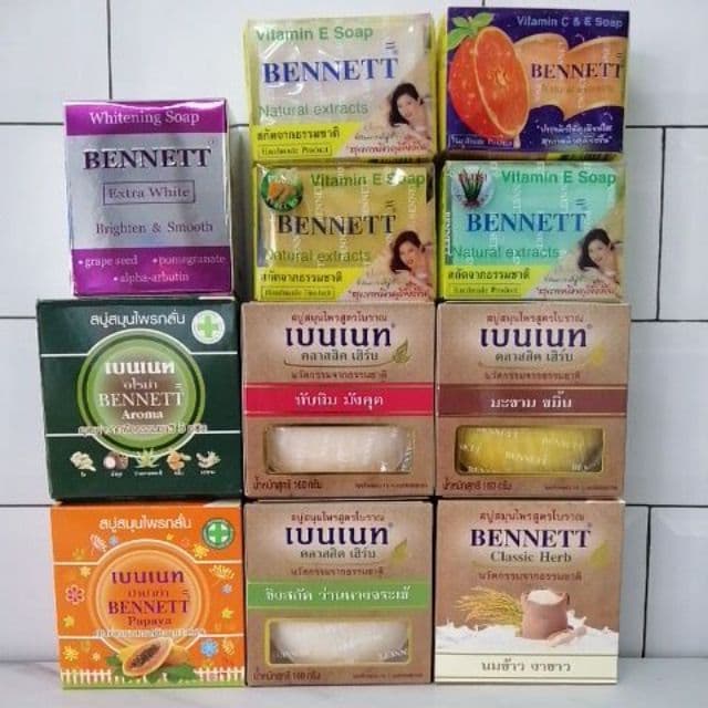 BENNETT สบู่เบนเนท สบู่สกัดจากธรรมชาติ รูปที่ 1