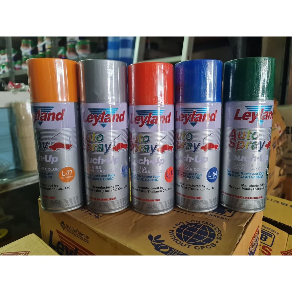สีสเปรย์ สีพ่นรถยนต์ เลย์แลนด์ กลุ่มสี Leyland รูปที่ 3