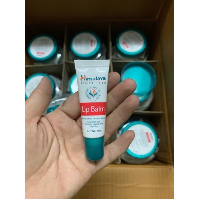 Himalaya Lip Balm 10g บำรุงริมฝีปาก ดีมาก ปากดูอมชมพู รูปที่ 2