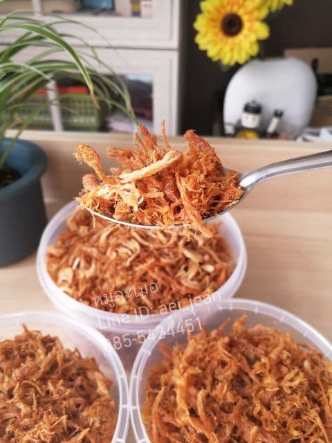หมูละเมอ หมูฝอยกร๊อบกรอบ 350g ใหญ่! คุณภาพแน่นกล่อง รูปที่ 3