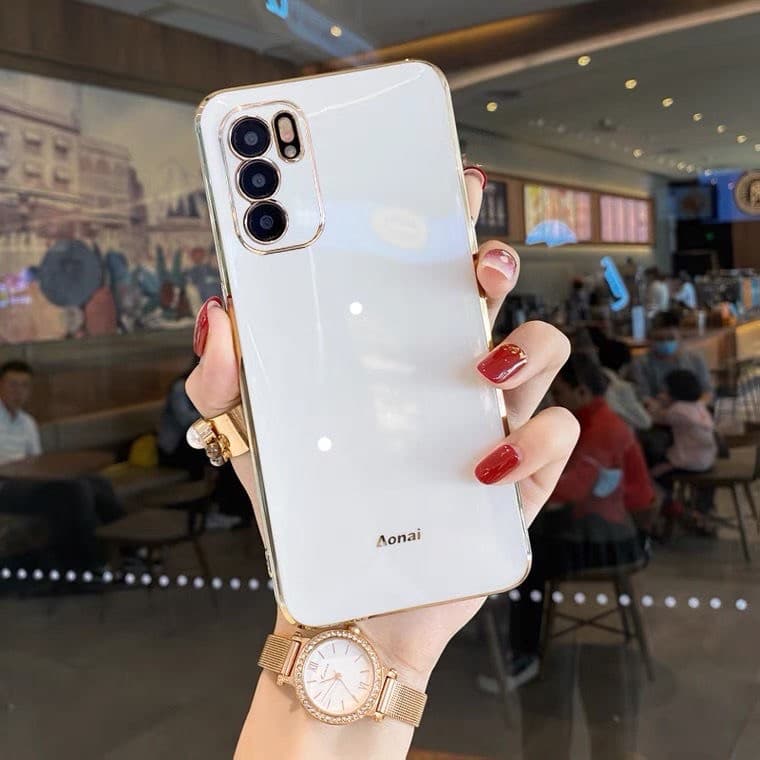 เคส OPPO Reno5 5G Reno 5 Pro 5G Reno6 5G A94 4G RENO 4 4G RENO 3 A74 5G A54 4Gelectroplate case soft Reno5 Reno5Pro เคสโทรศัพท์เคลือบด้วยไฟฟ้า รูปที่ 8