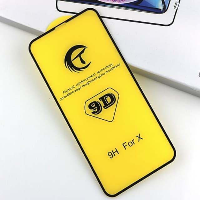 ฟิล์มกระจก 9D สำหรับไอโฟน SE2022 SE2020 6 6sp 6s+ 7 7p 8 8p X Xs Xr XSMAX 11 11pro 11PROMAX 12 12mini 12pro 17promax รูปที่ 5