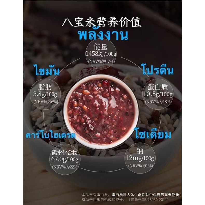 ข้าวธัญพืชรวม11ชิด อบธรรมชาติ ถุงละ1กิโลกรัม ธัญพืช ข้าวสาลี ข้าวธัญพืช รูปที่ 8