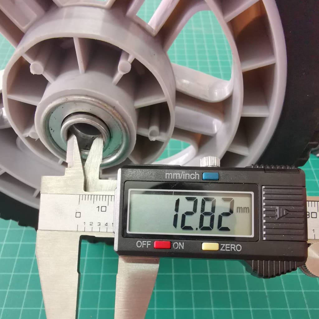 ล้อรถเข็นตัดหญ้า GXV160 7" 8" แบบมีลูกปืน ล้อรถตัดหญ้า Rowel ฮอนด้า GXV 7 นิ้ว 8 นิ้ว รูปที่ 7