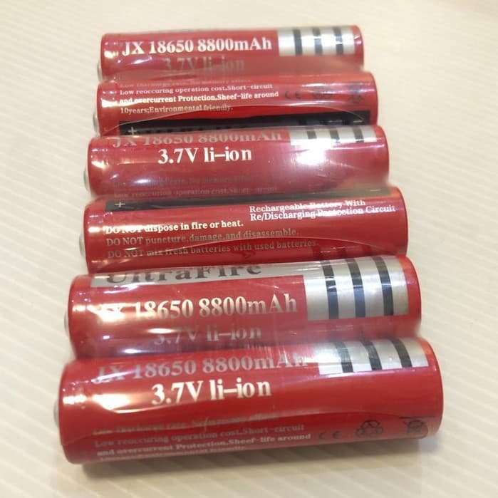 แบตเตอรี่ลิเธียม ก้อน ถ่านชาร์จ Li-ion 26650/18650 แบตเตอรี่ลิเธียมความจุสูง แบตเตอรี่ ที่ชาร์จ รูปที่ 8