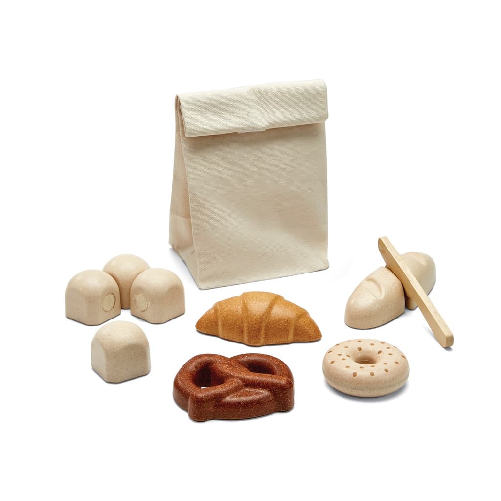 PlanToys ของเล่นไม้ 3628 Bread Set ชุดขนมปัง เสริมพัฒนาการ สำหรับเด็กอายุ 2 ปี ขึ้นไป รูปที่ 2
