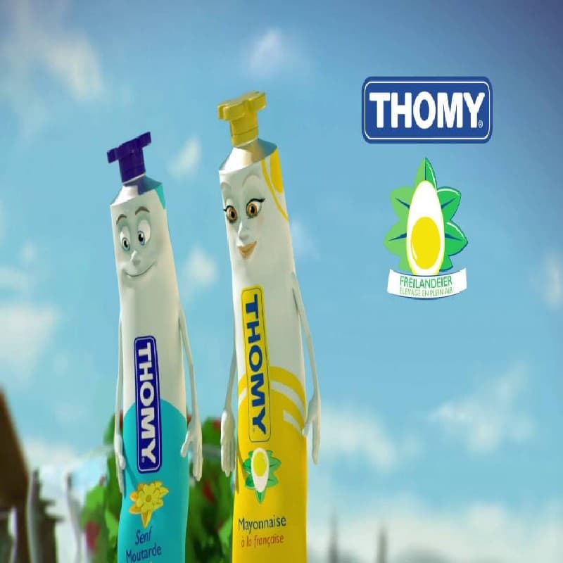 โทมี่ มัสตาร์ด 200 กรัมจากสวิสเซอร์แลนด์ - Thomy Mustard 200g from Switzerland รูปที่ 2