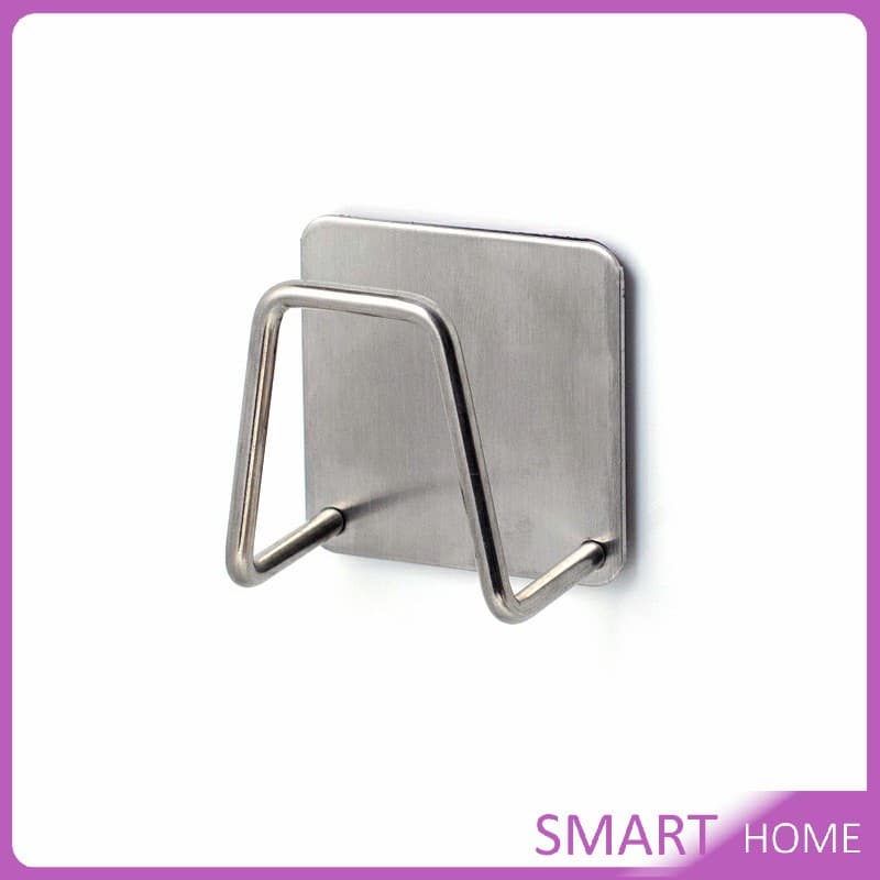 SMART ที่วางฟองน้ํา สเตนเลส / ที่แขวนผนัง ห้องครัว รูปที่ 9