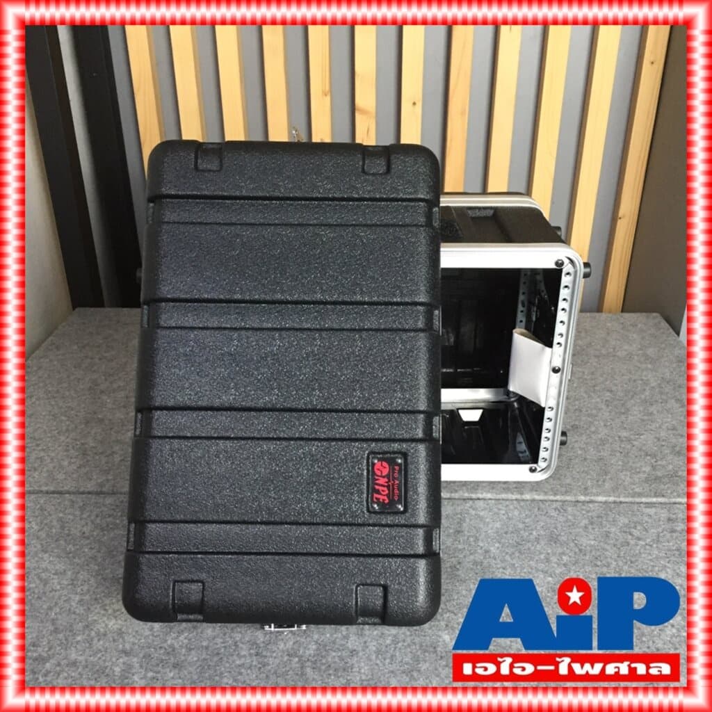กล่องrack NPE RACK ABS 6US ลึก9นิ้ว ตู้RACK กล่องใส่อุปกรณ์เครื่องเสียง rack แร็ค แร็ค6U RACK9นิ้ว เอไอ-ไพศาล รูปที่ 4