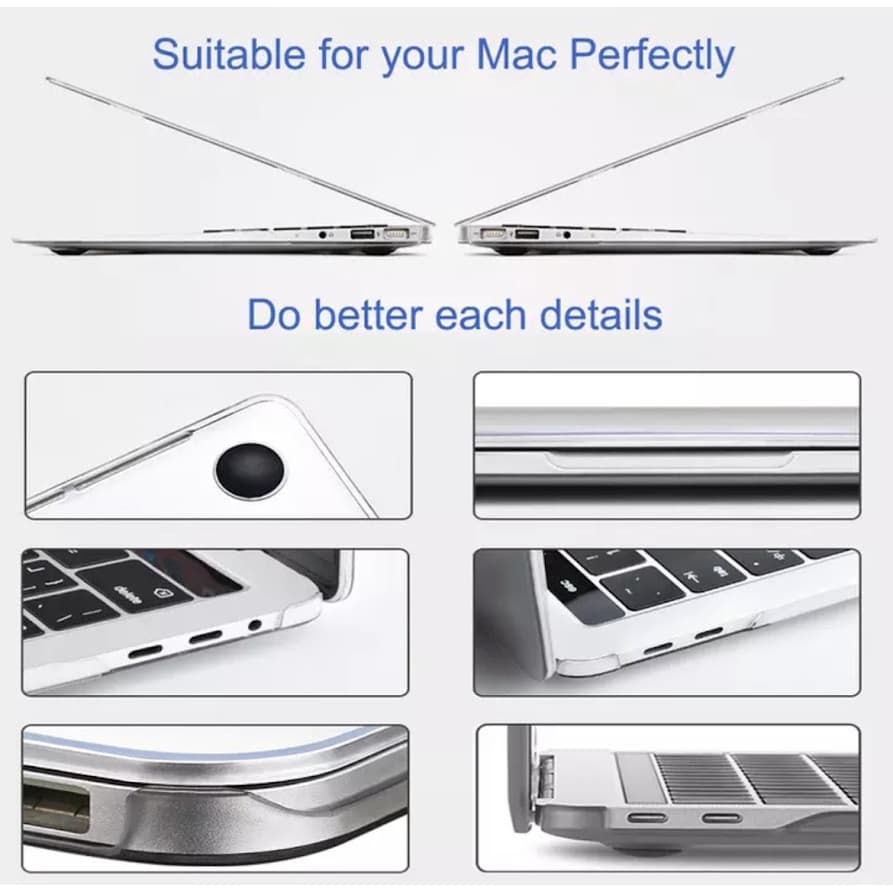 WiWU iShield เคสป้องกันรอย สำหรับ Air Pro 13 15.3 16.2 M1 Ultra Thin Hard Shell Case รูปที่ 2