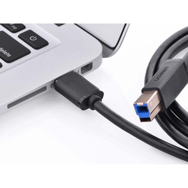UGREEN สายต่อปริ้นเตอร์ USB 3.0 A Male to USB B Male Printer Scanner Cable ยาว 1-2M รุ่น US210 รูปที่ 3