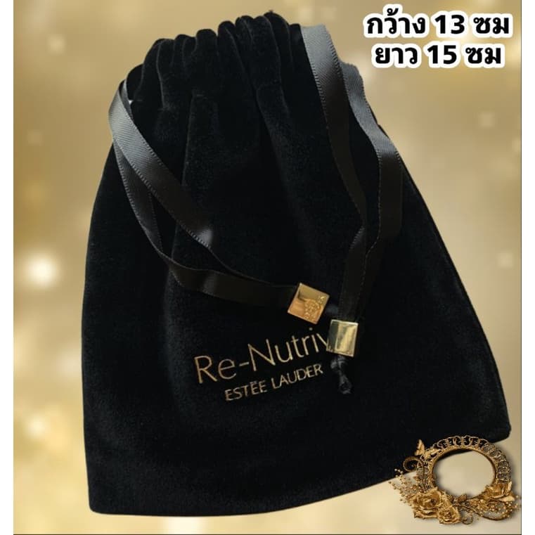 สินค้าแท้% ถุงผ้าหูรูด ใส่ลิปสติกใส่เครื่องประดับ รูปที่ 8