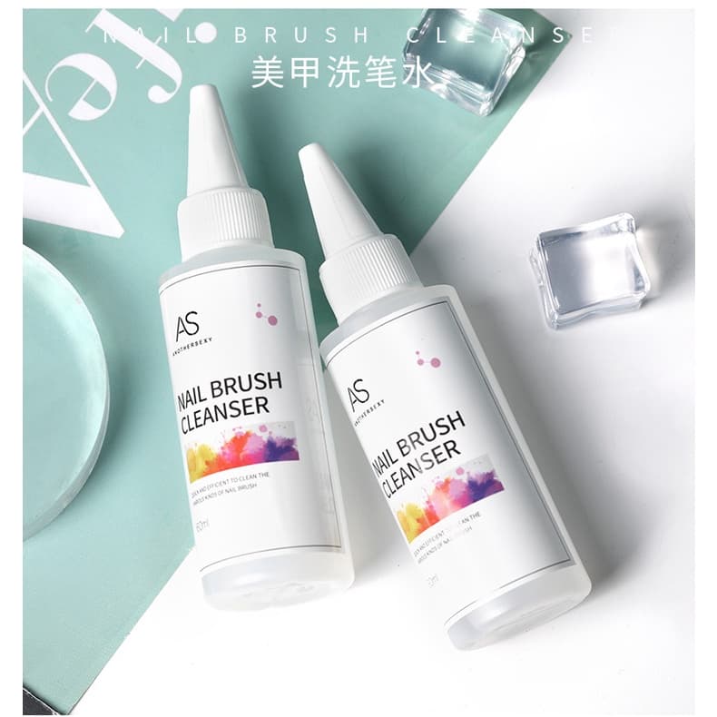 น้ำยาล้างพู่กัน AS Nail Brush Cleanser 60ml รูปที่ 4