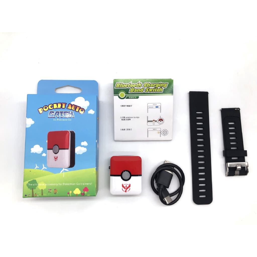สายรัดข้อมือ Nintendo Pokemon GO Plus หน้าจอสี่เหลี่ยม สำหรับ Ios Android รูปที่ 9