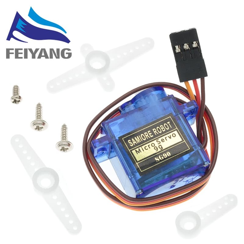 เครื่องบินเฮลิคอปเตอร์บังคับ ขนาดเล็ก 9 กรัม Servo SG90/MG90S RC 250 450 รูปที่ 4