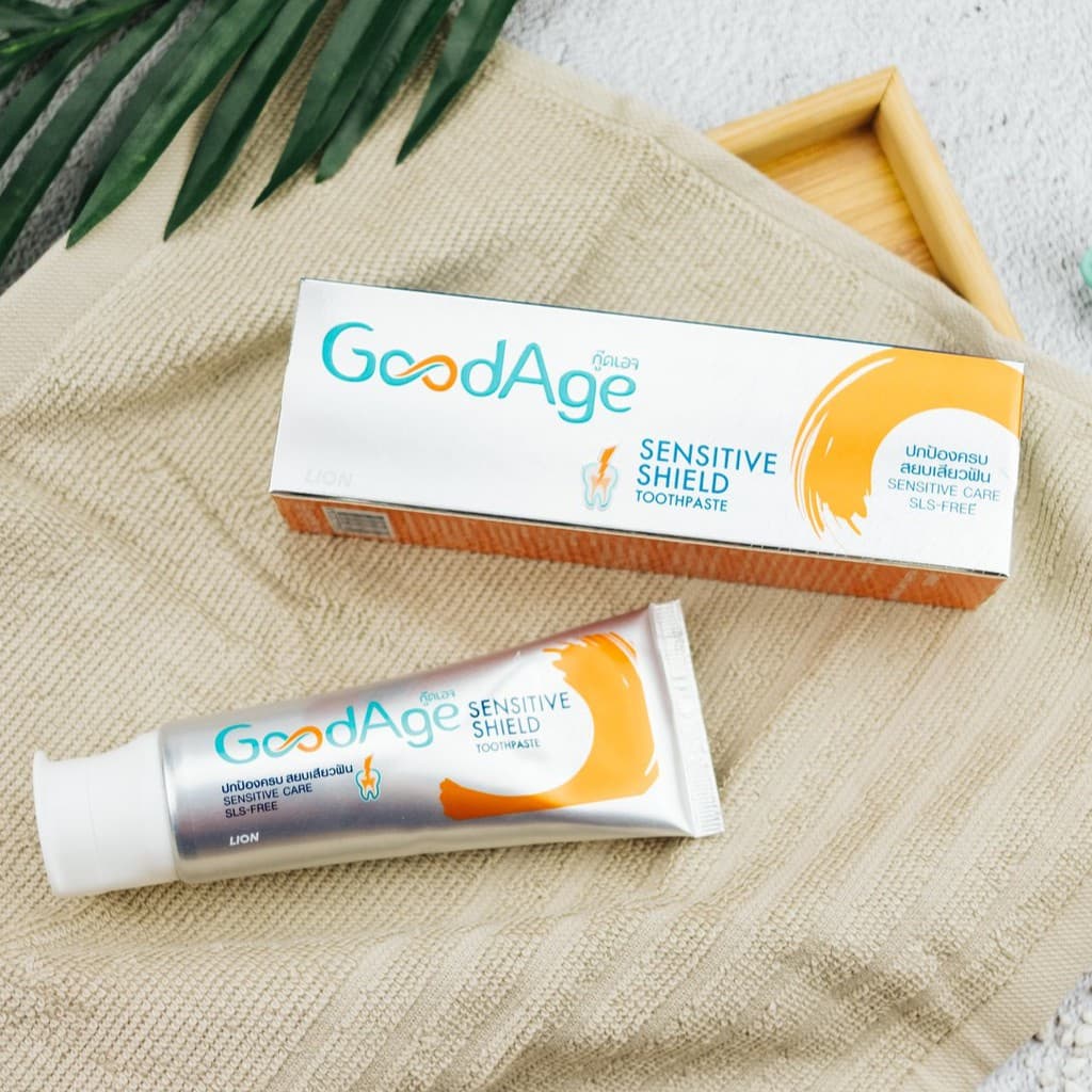 GoodAge ยาสีฟัน กู๊ดเอจ เซนซิทีฟ ชีลด์ Sensitive Shield 90 กรัม LIONSOS รูปที่ 5