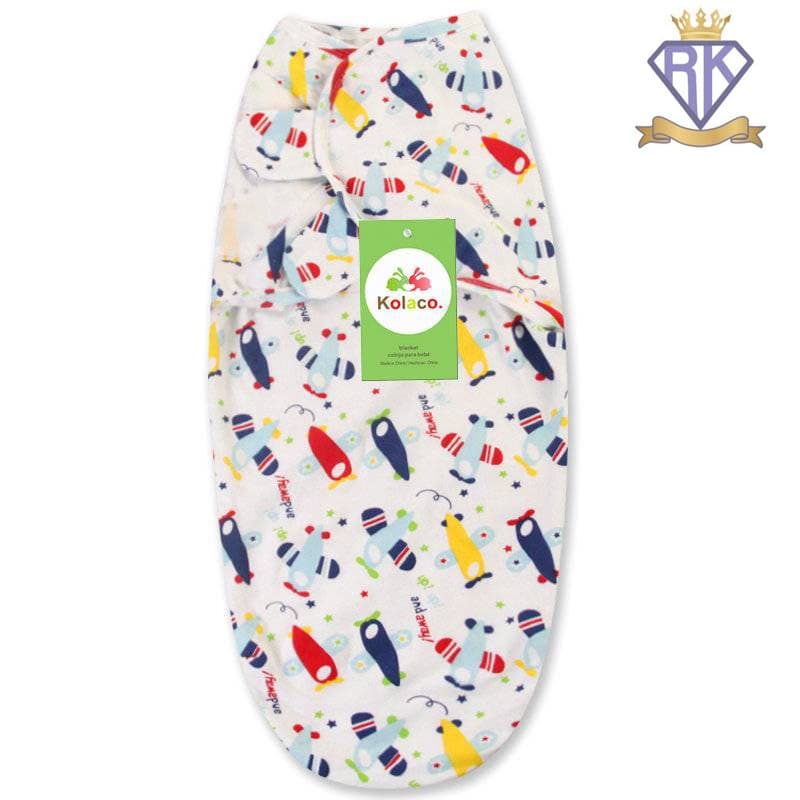 C0028 ถุงนอนผ้าฝ้าย ผ้าห่อตัวสำเร็จรูปลายน่ารักสำหรับเด็ก kolaco SwaddleMe Summer รูปที่ 4