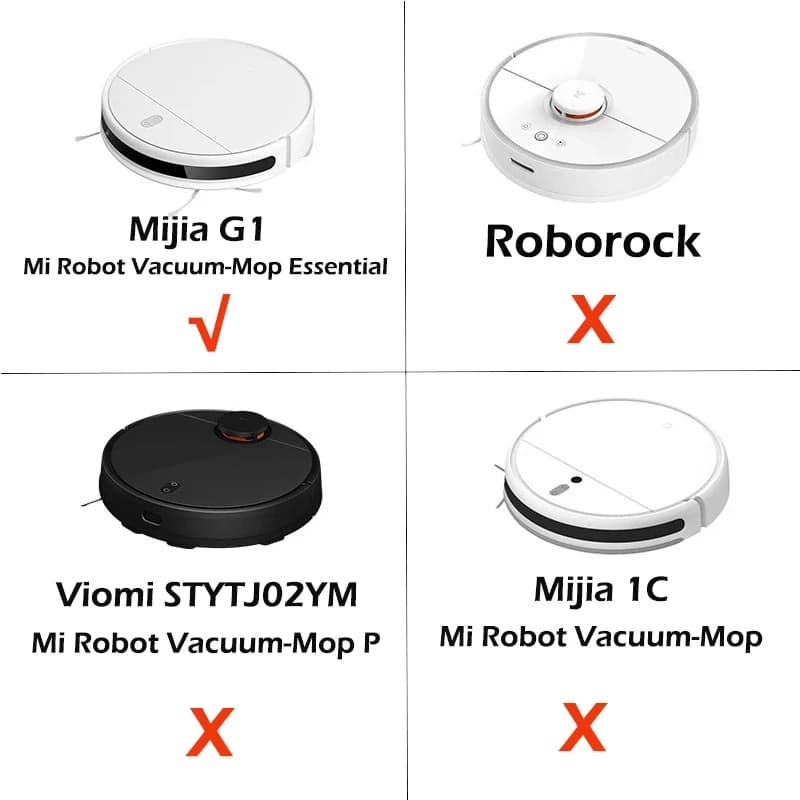 ใช้กับสีขาว 3-arm แปรงด้านข้างสำหรับ Xiaomi Mijia G1/mjstg1 เครื่องดูดฝุ่น Mi หุ่นยนต์ล้างทำความสะอาดได้ไนลอนทนทาน รูปที่ 6