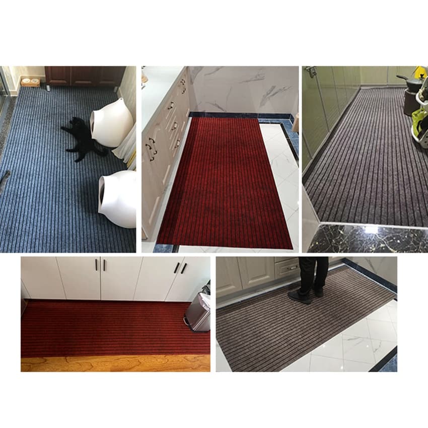 KinGrace-พรมปูพื้น พรมไนล่อน พรมดักฝุ่น PVC กันลื่น จากไทย รุ่น XD-T6 รูปที่ 9