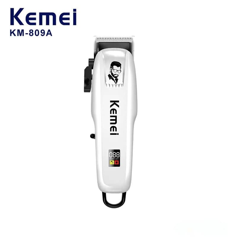KEMEI ตัดผม KM-809A แบตเตอเลี่ยนตัดผม ปัตตาเลี่ยนตัดผม แบตเตอเลี่ยนไร้สาย รูปที่ 1