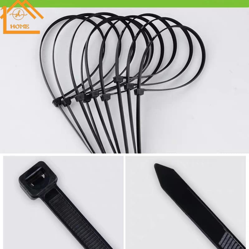 เคเบิ้ลไทร์ สายรัดพลาสติกไนล่อน เข็มขัดรัดสายไฟ หรือ หนวดกุ้ง(Nylon Plastic Cable Ties, Zip รูปที่ 6