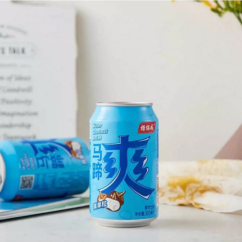น้ำแห้วผสมเนื้อแห้ว อร่อยสดชื่น ดับกระหาย YEO'S 杨协成马蹄爽 300ml รูปที่ 2