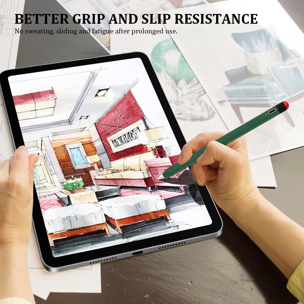 GOOJODOQ ไทยแลนด์สปอต สไตลัสกรณี stylus ซิลิโคนสำหรับ lpad ดินสอ 1 2 และ goojodoq GD13 GD14 GD12 GD11 Plus รูปที่ 6