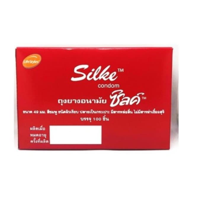 ถุงยางอนามัย บรรจุ 100 ชิ้น JJ 42XX Dumont ดูมองต์ / Honeymoon ฮันนีมูน / Lifestyles ไลสไตล์ / Silke ซิลค์ รูปที่ 7