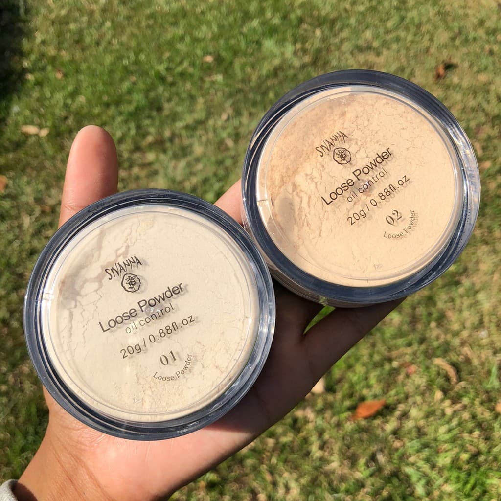 แท้/ถูก ซีเวียน่า แป้งฝุ่นคุมมัน F010 Sivanna Colors Loose Powder Shine-Control Sheer-Long Wear Oil Control รูปที่ 5