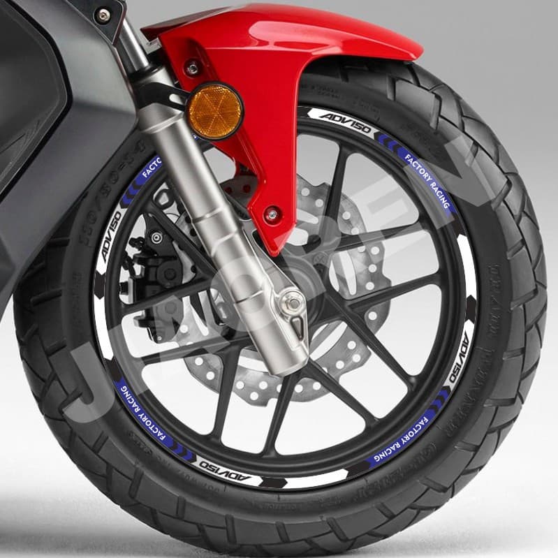 สติ๊กเกอร์ล้อ adv160 สติ๊กเกอร์ adv150 สติ๊กเกอร์ติดขอบล้อ รูปที่ 9