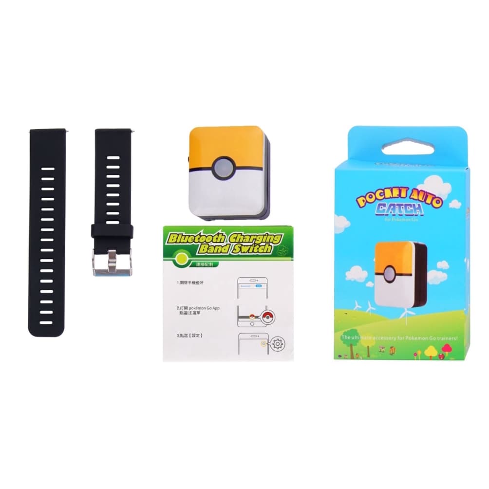 สายรัดข้อมือ Nintendo Pokemon GO Plus หน้าจอสี่เหลี่ยม สำหรับ Ios Android รูปที่ 7