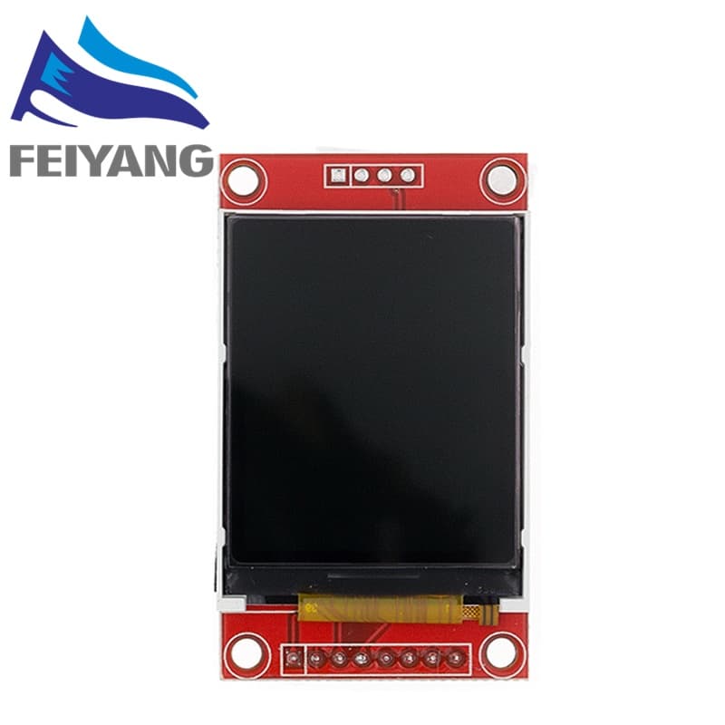 โมดูลไดร์ฟ IC หน้าจอ TFT 0.96 1.3 1.44 นิ้ว IPS 7P SPI HD 65K LCD ST7735 80*160 สําหรับ Arduino รูปที่ 8