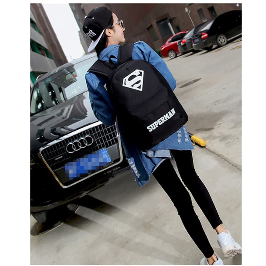 FINIFLY Fashion, Personality, Luminous Schoolbag Canvas Traveling Rusa Teenagers0-45 รูปที่ 7