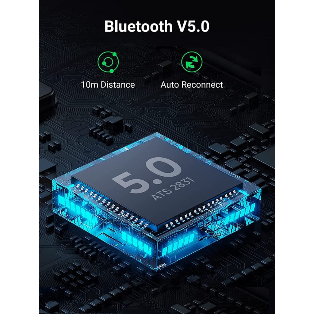 UGREEN รุ่น 80893 Bluetooth5.0 Transmitter and Receiver 2 in 1 Wireless 3.5mm Adapter, Bluetooth Audio Car Adapter รูปที่ 6