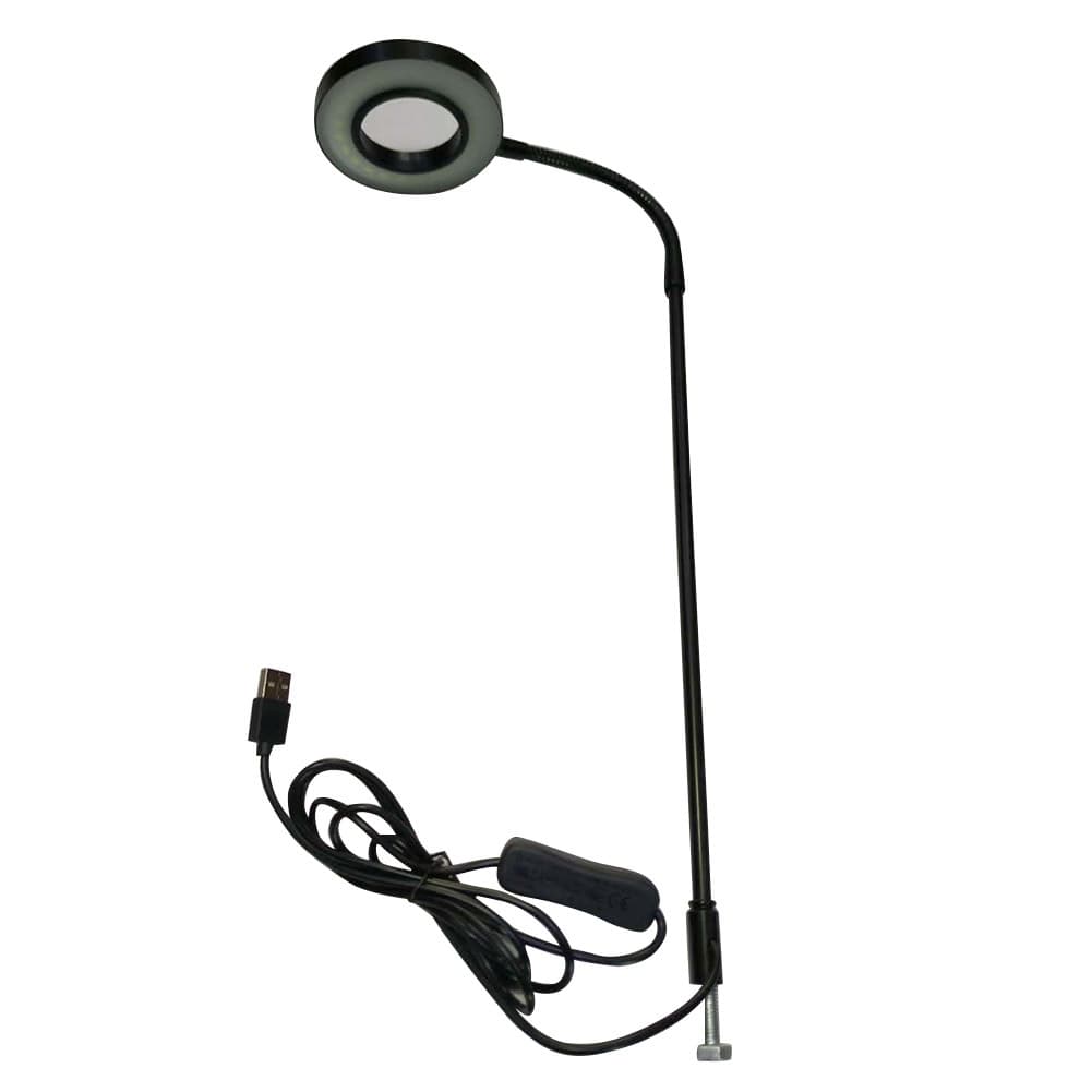 10W โคมไฟตู้ปลา LED บ้านปรับได้กันน้ํา USB ขับเคลื่อน ไฟเลี้ยงตู้ปลา โคมไฟตั้งโต๊ะ หัวไฟสามารถปรับได้ รูปที่ 9