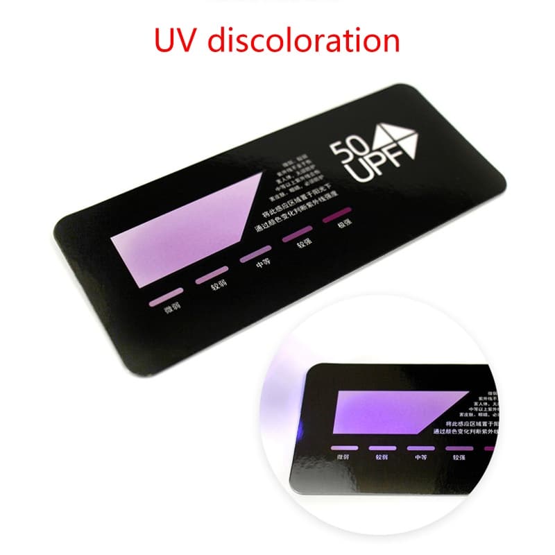 Esp การ์ดทดสอบรังสียูวี UPF เซนเซอร์วัดง่าย ตรวจจับเร็ว สําหรับป้องกันสี UV Str รูปที่ 1