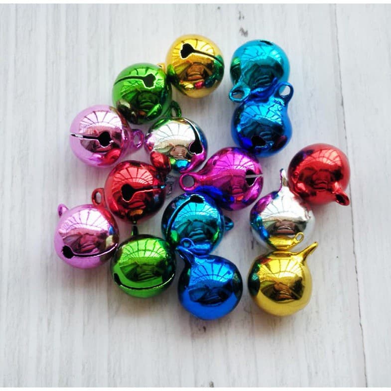 กระดิ่งโลหะขนาดเล็ก DIY สําหรับตกแต่งคริสมาสต์ รูปที่ 1
