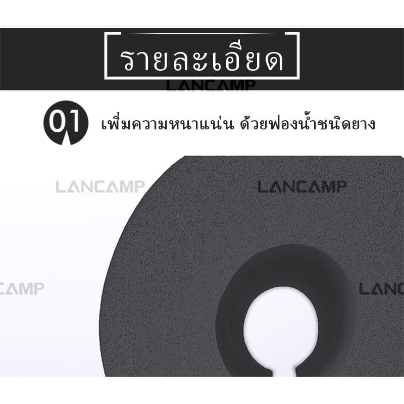 LANCAMP โฟมรองคอ ปลอกหุ้มแกนบาร์เบล JS151 โฟมหุ้มแกนบาร์เบล Barbell Shoulder PadBarbell Shoulder Pad รูปที่ 4