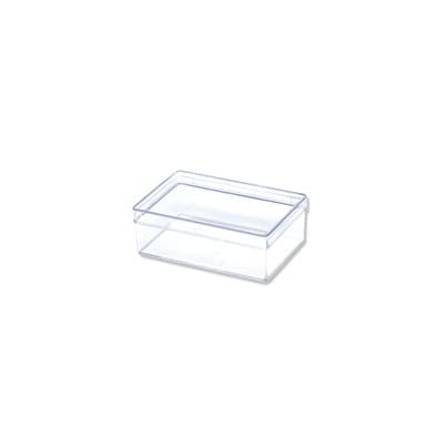 boxbox No.646 L 6.5 x 9.8 x 3.5 ซม.กล่องพลาสติกใสอเนกประสงค์ กล่องใส่นามบัตร เครื่องประดับ 1106468 รูปที่ 2