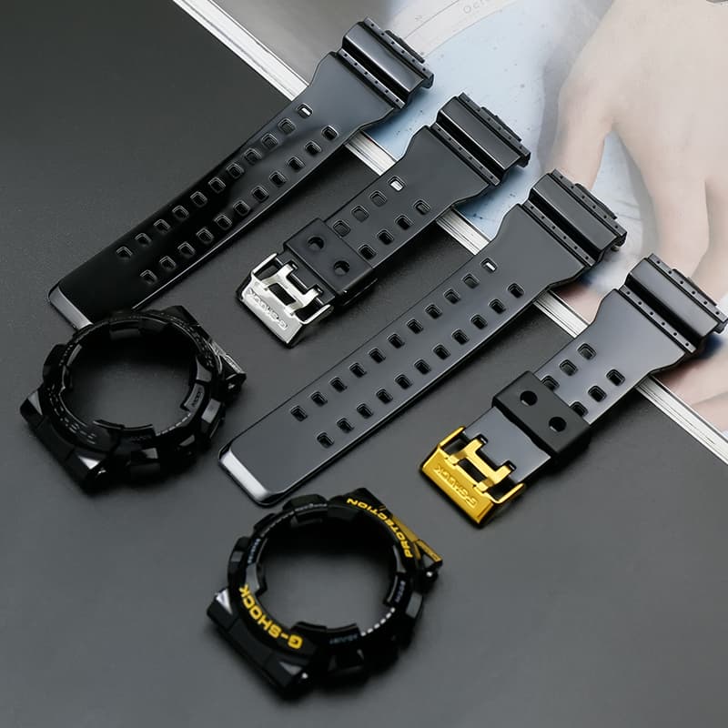 สายนาฬิกาข้อมือซิลิโคน สําหรับ Casioak G shock GA-110 GA100 GA120 GD-120 100 110 รูปที่ 7