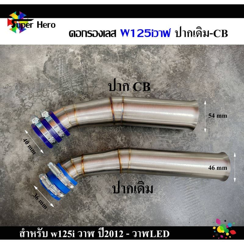 คอกรองเลส w125iปลาวาฬ ปากCB งานเลส คอกรองเวฟ125วาฬ ของแต่งเวฟ รูปที่ 1