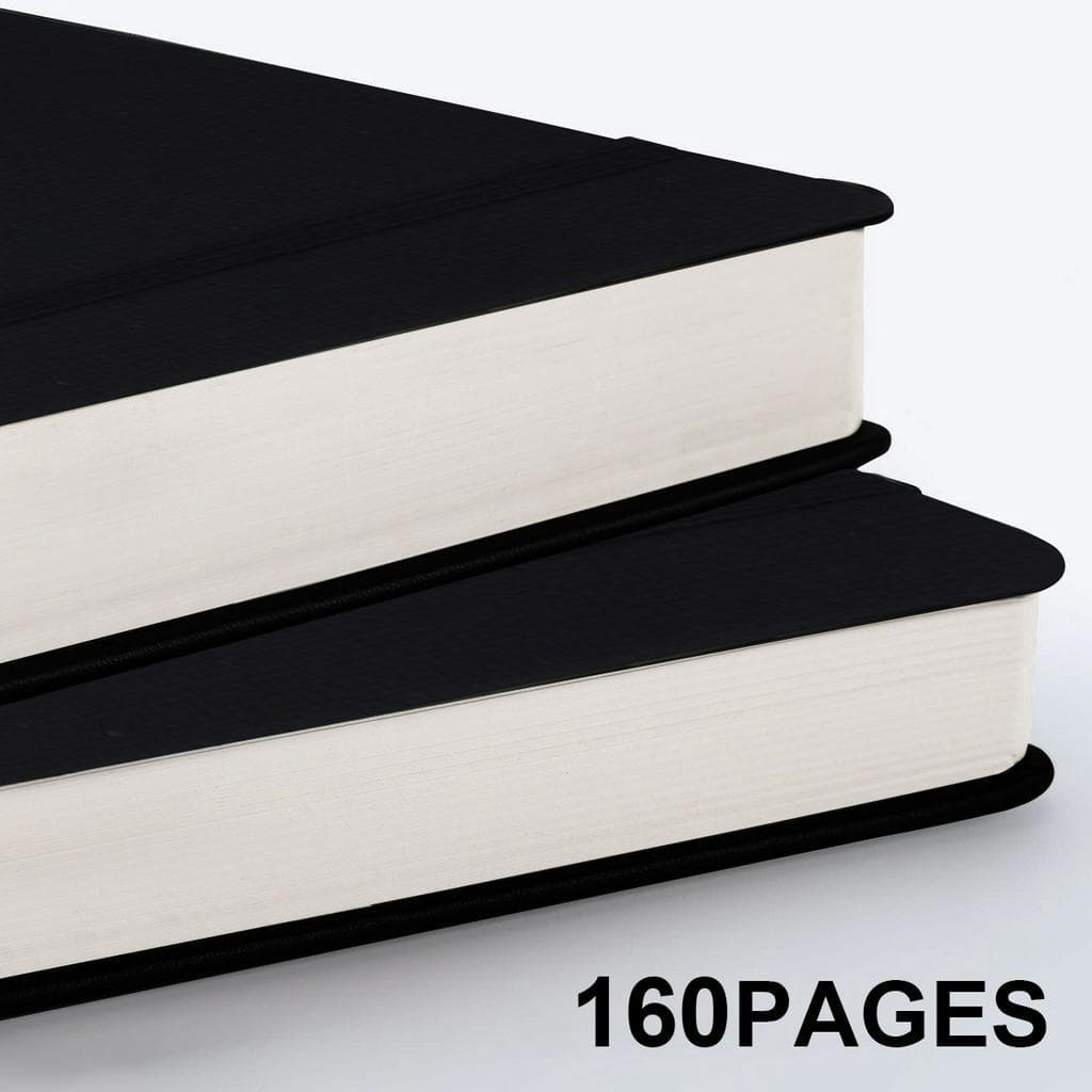 สมุดบันทึกจุดสําหรับการวางแผนBojo Planenr A5 ผ้าปกแข็ง Bullet Journal Note Book 96 แผ่น, 100 GSM รูปที่ 3