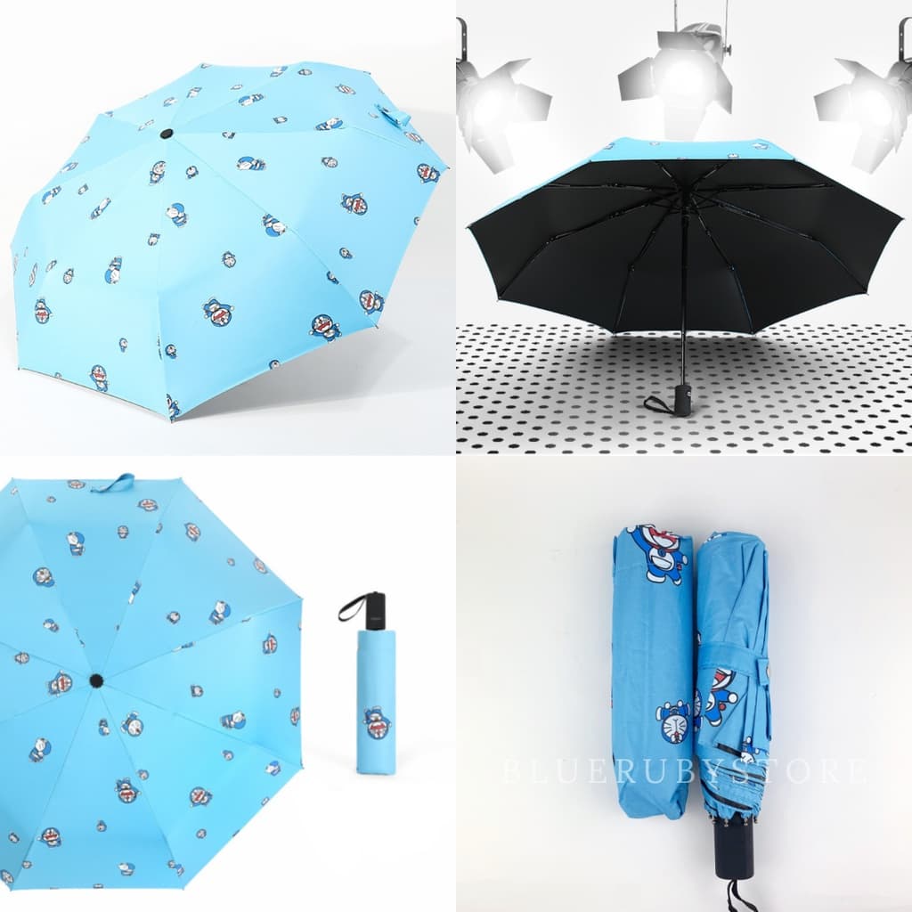 ร่มพับพกพา กันแดด กันUV ลายการ์ตูน Umbrella | Bluerubystore รูปที่ 5