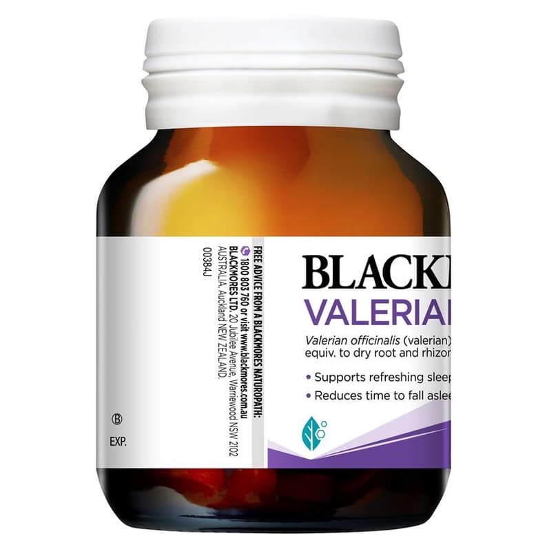 Blackmores Valerian Forte 2000mg 60 Tablets วาลาเลี่ยน สมุนไพรช่วยการนอนหลับ รูปที่ 3