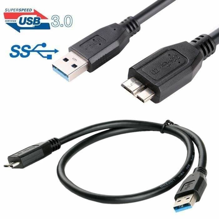 สายUSB 3.0 TO Micro B สำหรับExternal Hard Drive HDD 30CM รูปที่ 1