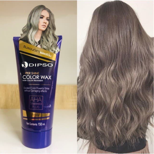 แว็กซ์ เปลี่ยนสีผม ดิ๊ฟโซ่ dipso wax ไม่มีแอมโมเนีย ไม่ทำลายเส้นผม ย้อมผม ทำสี สีสวย /Maskสีผม ดิ๊พโซ่ Hair Color 150ml รูปที่ 9