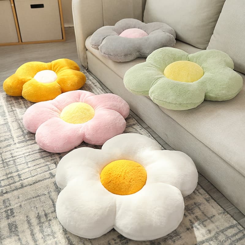 เบาะดอกไม้ เบาะรองนั่ง น่ารักมาก หมอนตุ๊กตา หมอนโซฟา 35/50CM รูปที่ 6