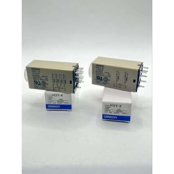 H3Y-2 H3Y-4 h3y2 h3y4 ทามเมอร์รีเลย์ Timer สวิตช์หน่วงเวลาตัวจับเวลา 5S- 60M เวลา 12V 24v 220v รูปที่ 2