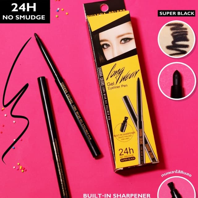 ถูก ของแท้ #HF777 : ซิวานน่า อายไลเนอร์ Sivanna Long Wear Gel Eyeliner Pen รูปที่ 2